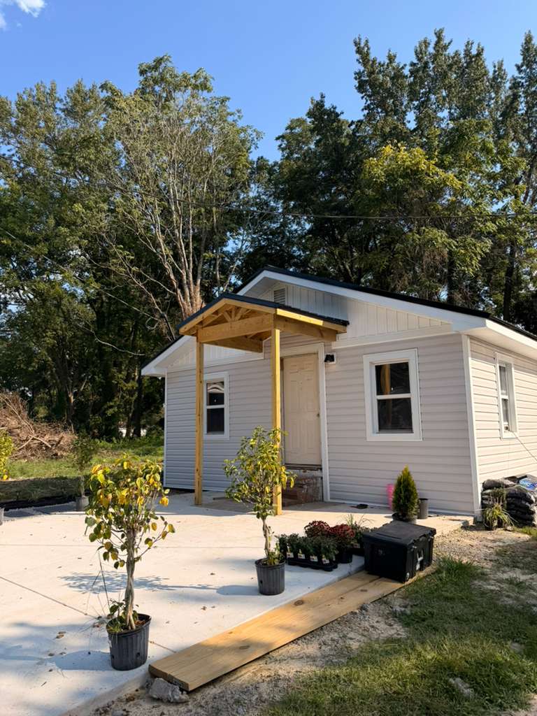 Completed New Home Project exterior
